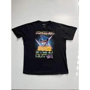 Disney Powerline Stand Out Tour '94 Concert Goofy Movie T-Shirt Size XL Black